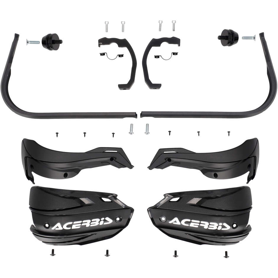 Acerbis ADV TYPE C Handguards for BMW R 1300 GS / R 1300 GS Trophy (2024-2026) (Black/White)