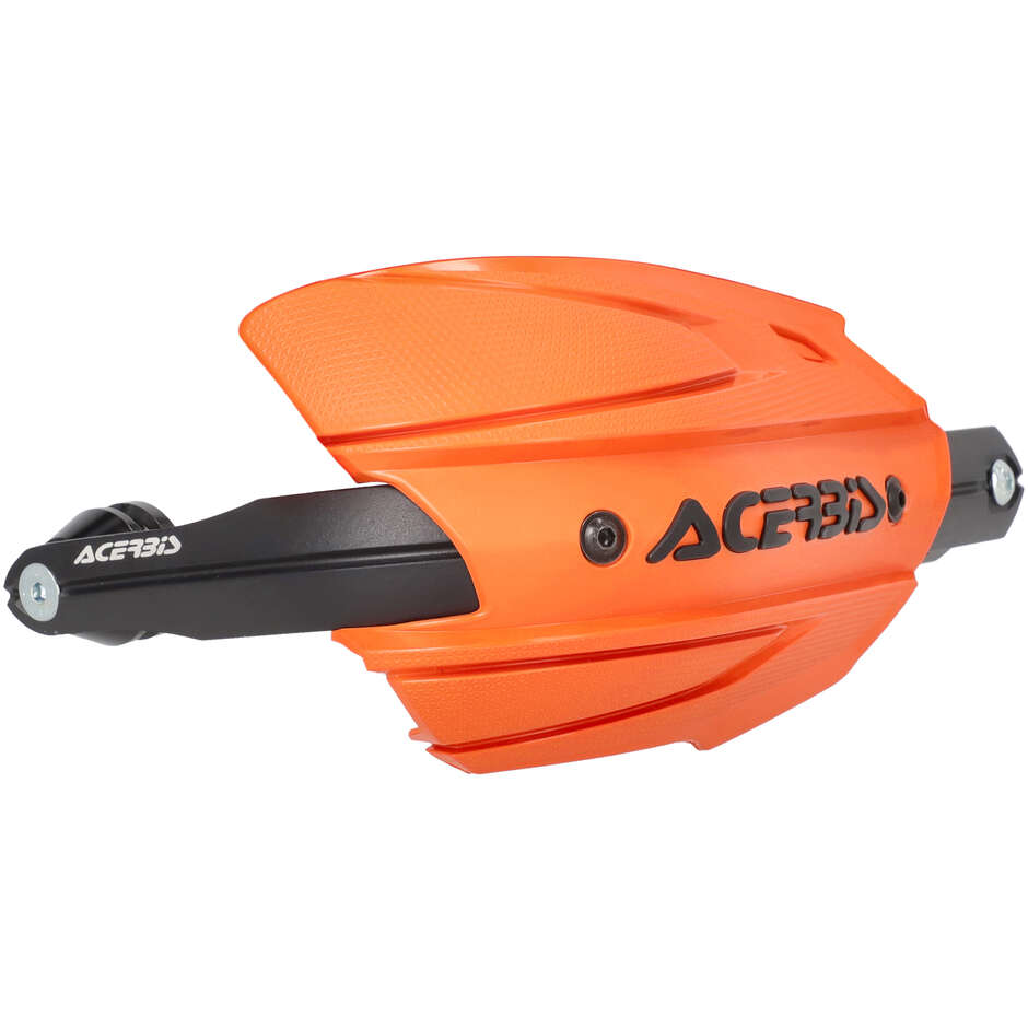 Acerbis ADV TYPE C Handprotektoren für BMW R 1300 GS / R 1300 GS Trophy (2024-2026) (Orange/Schwarz)