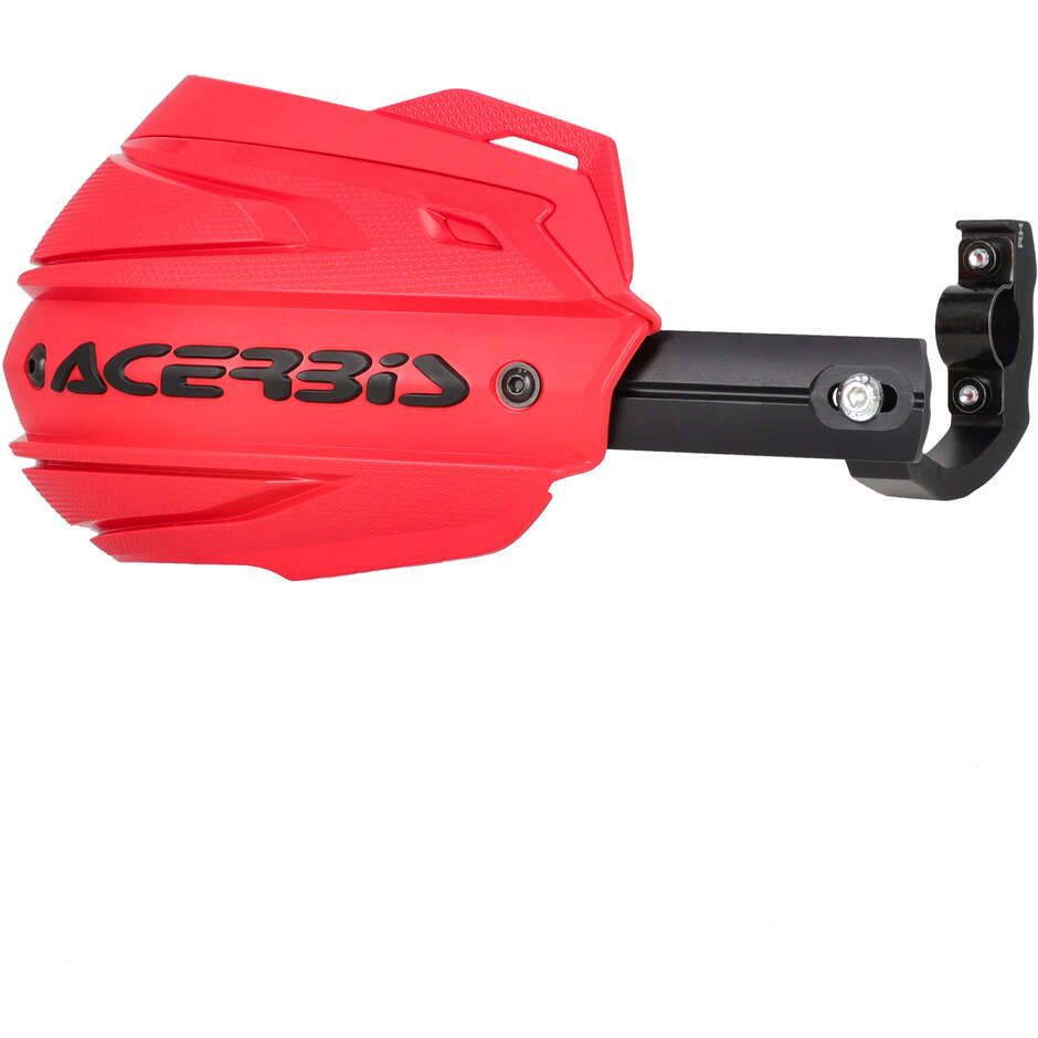 Acerbis ADV TYPE D handguards for YAMAHA Tenere 700 (2024-2026) and other models (Red/Black)