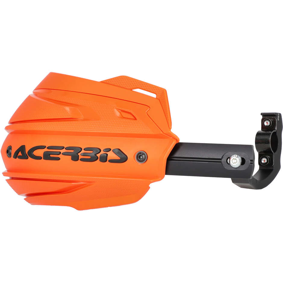 Acerbis ADV TYPE D Handschützer für YAMAHA Tenere 700 (2024-2026) und andere Modelle (Orange/Schwarz)