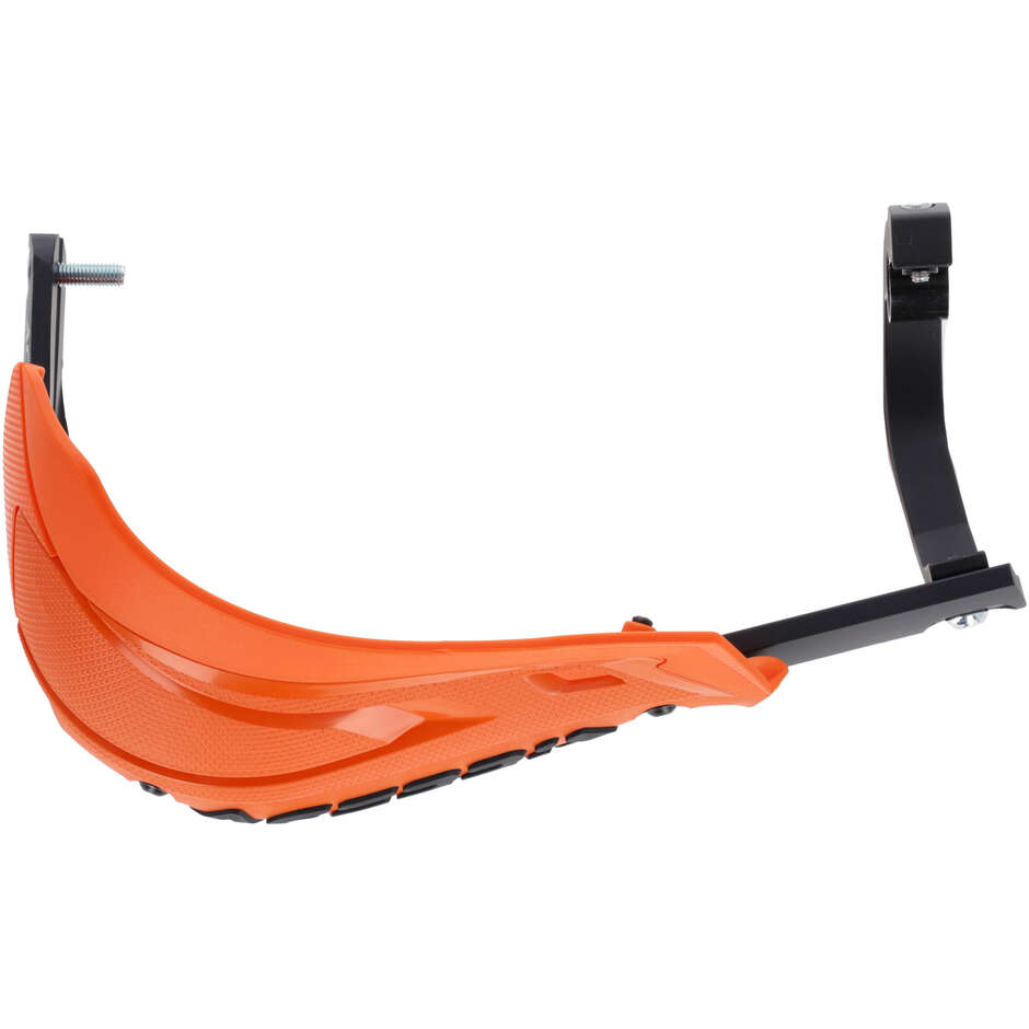 Acerbis ADV TYPE D Handschützer für YAMAHA Tenere 700 (2024-2026) und andere Modelle (Orange/Schwarz)