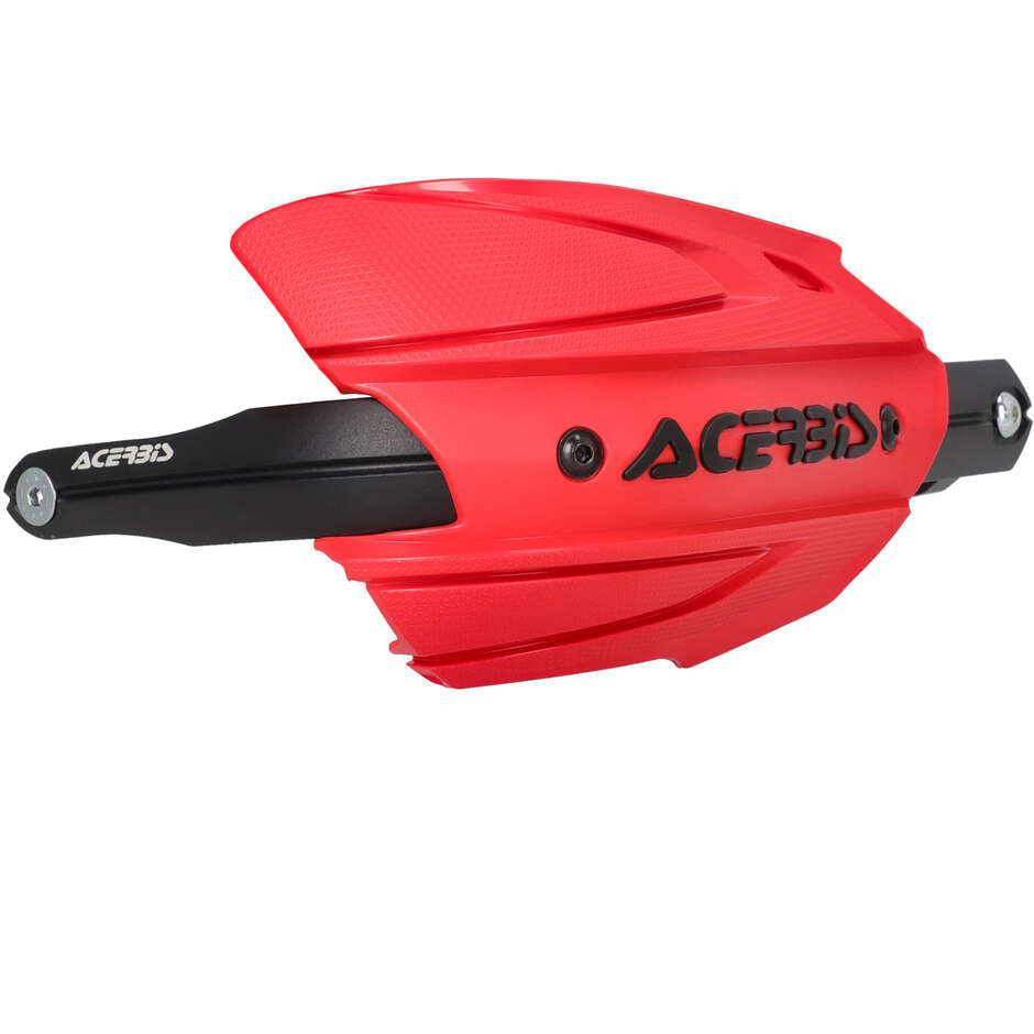 Acerbis ADV TYPE D Handschützer für YAMAHA Tenere 700 (2024-2026) und andere Modelle (Rot/Schwarz)