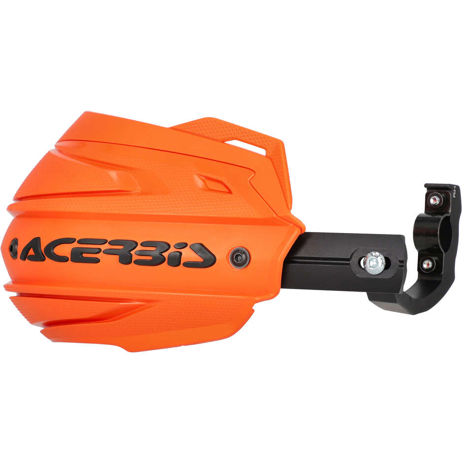 Acerbis ADV TYPE E Handschützer für BENELLI TRK 702 (2024-2026) und andere Modelle (Orange/Schwarz)