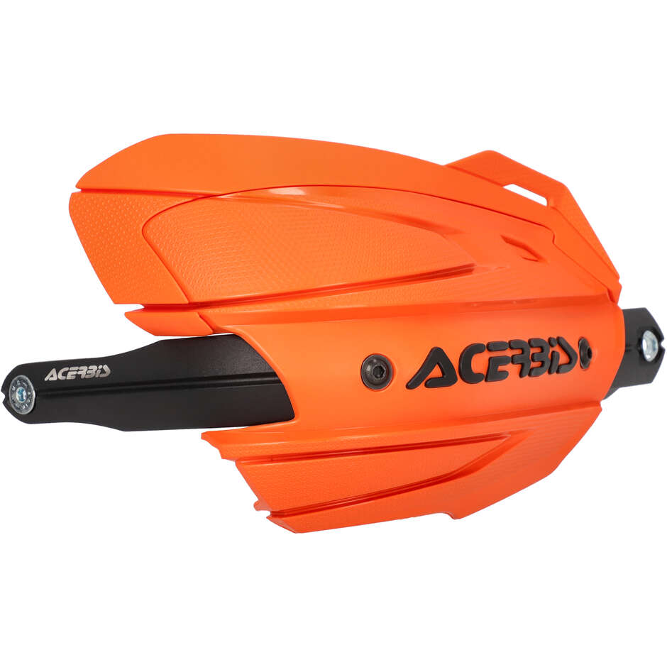 Acerbis ADV TYPE E Handschützer für BENELLI TRK 702 (2024-2026) und andere Modelle (Orange/Schwarz)