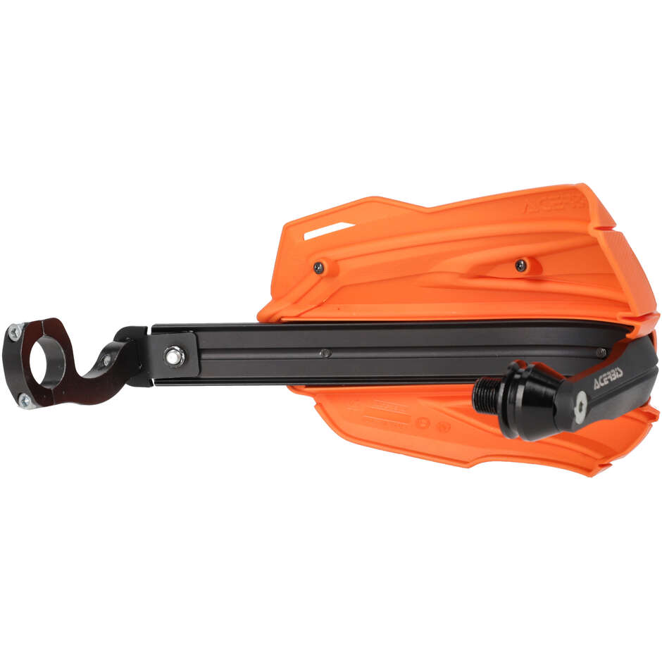 Acerbis ADV TYPE F Handguards for HONDA Africa Twin 1100 L (2024-2026) (Orange/Black)