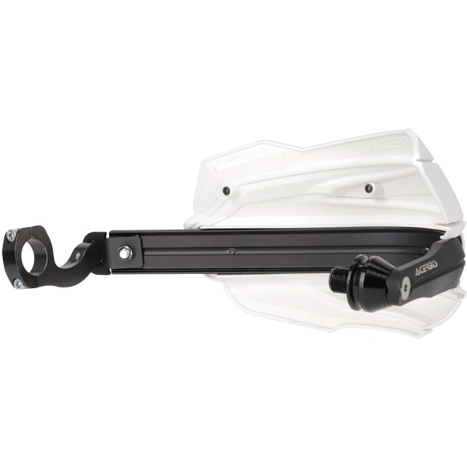 Acerbis ADV TYPE F Handguards for HONDA Africa Twin 1100 L (2024-2026) (White/Black)