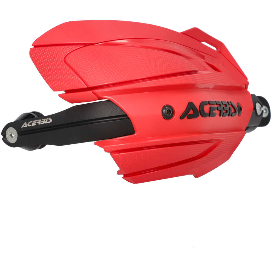 Acerbis ADV TYPE F Handguards for HONDA Africa Twin 1100 L (Red/Black)