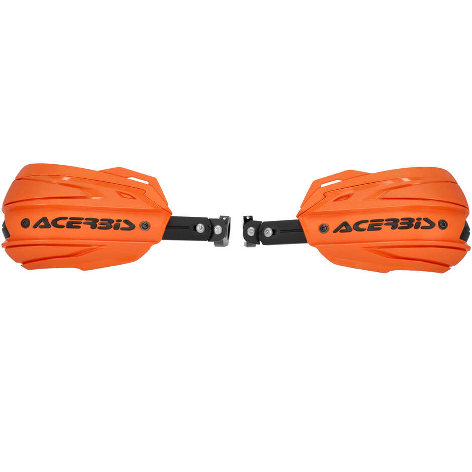 Acerbis ADV TYPE F Handschützer für HONDA Africa Twin 1100 L (2024-2026) (Orange/Schwarz)