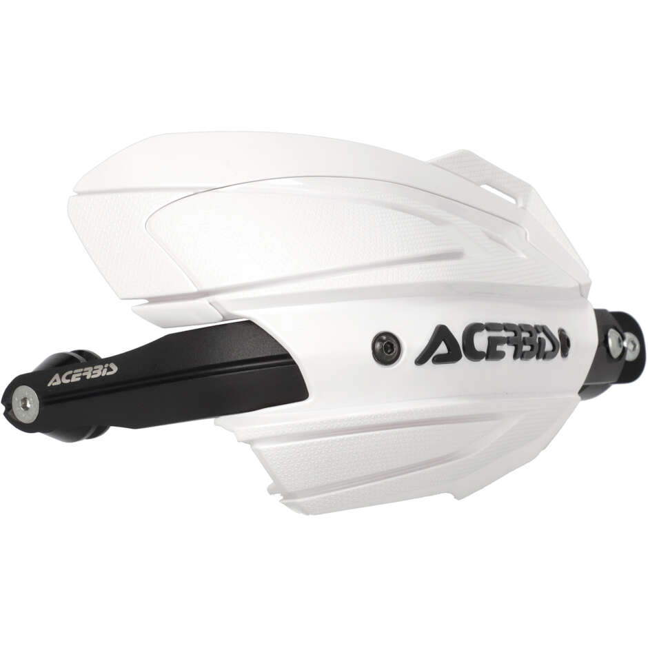 Acerbis ADV TYPE F Handschützer für HONDA Africa Twin 1100 L (2024-2026) (Weiß/Schwarz)