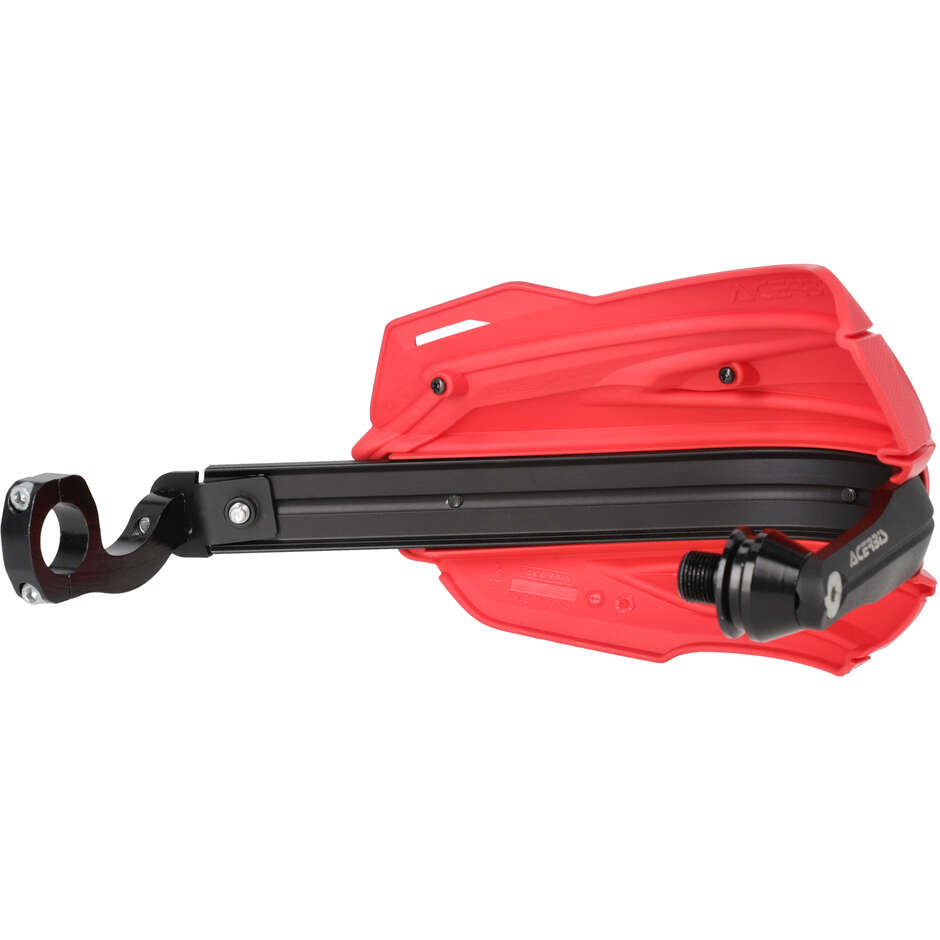 Acerbis ADV TYPE F Handschützer für HONDA Africa Twin 1100 L (Rot/Schwarz)