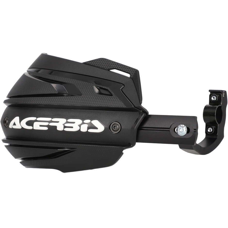 Acerbis ADV TYPE G Handguards for KTM 125 ENDURO R (2025-2026) and other models (Black/White)