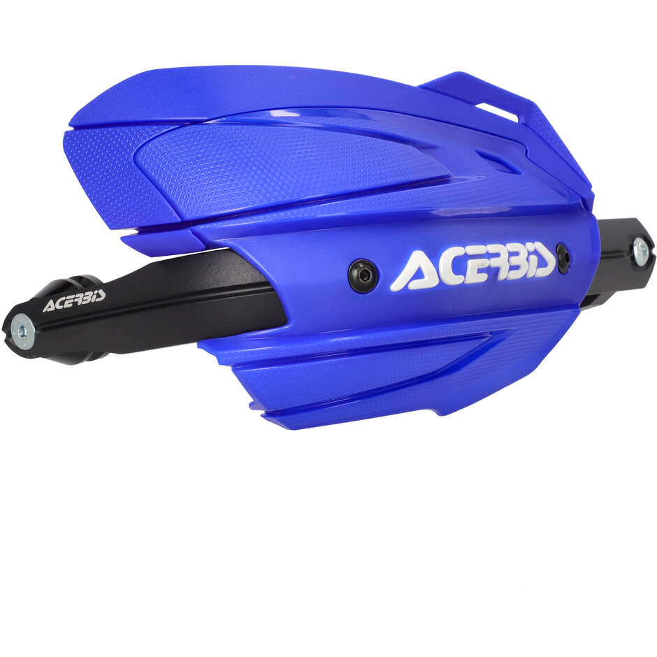 Acerbis ADV TYPE H handguards for BMW F 450 GS (2026); F 900 GS (2024-2026) (Blue/White)