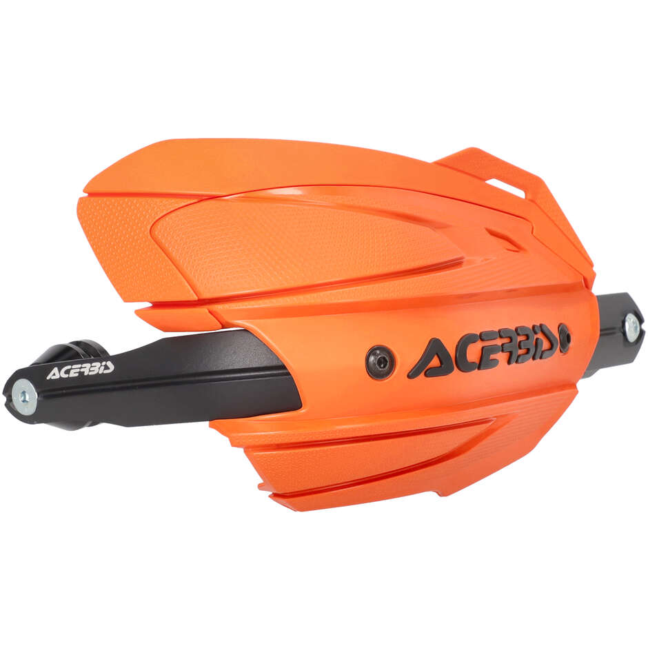 Acerbis ADV TYPE H handguards for BMW F 450 GS (2026); F 900 GS (2024-2026) (Orange/Black)