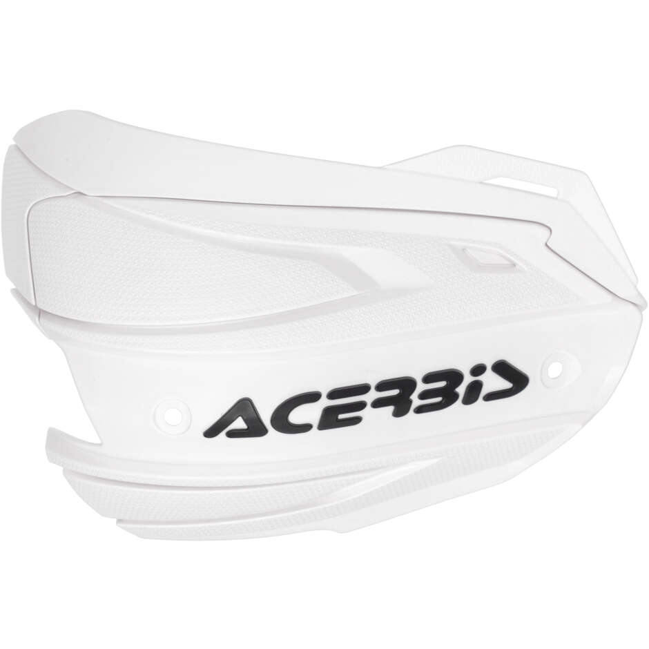 Acerbis ADV TYPE H Handguards for BMW F 450 GS (2026); F 900 GS (2024-2026) (White/Black)