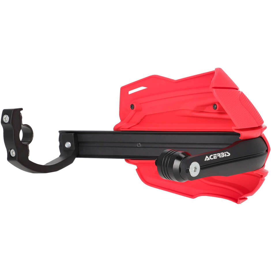 Acerbis ADV TYPE L Handguards for SUZUKI V-Strom 800 DE (2023-2026) (Red/Black)