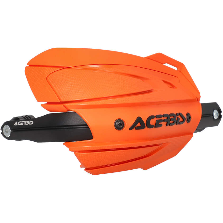 Acerbis ADV TYPE L Handschützer für SUZUKI V-Strom 800 DE (2023-2026) (Orange/Schwarz)