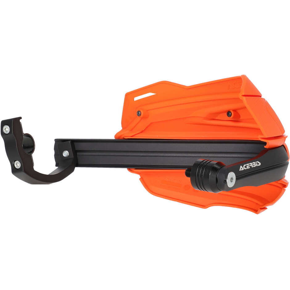 Acerbis ADV TYPE L Handschützer für SUZUKI V-Strom 800 DE (2023-2026) (Orange/Schwarz)