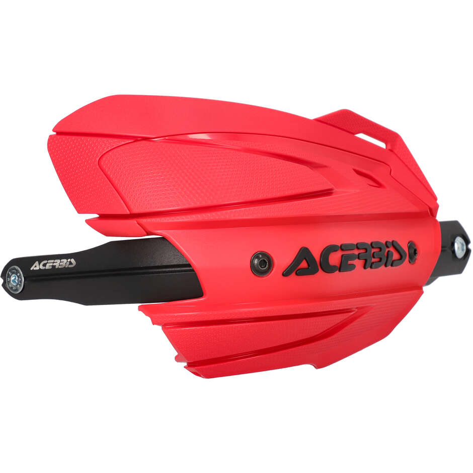 Acerbis ADV TYPE M Handguards for VOGE Valico 300 RALLY (2024-2025) and other models (Red/Black)