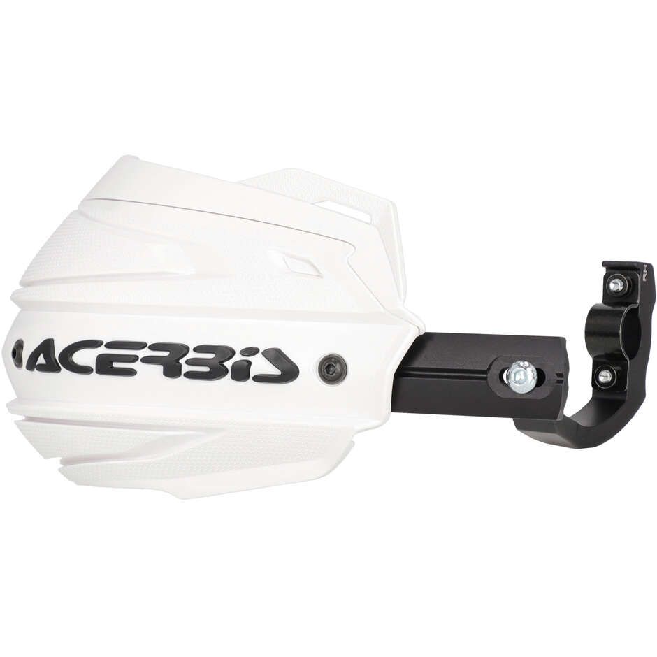 Acerbis ADV TYPE M handguards for VOGE Valico 300 RALLY (2024-2025) and other models (White/Black)