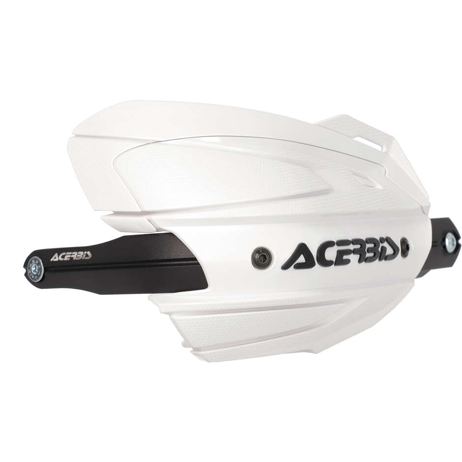 Acerbis ADV TYPE M handguards for VOGE Valico 300 RALLY (2024-2025) and other models (White/Black)