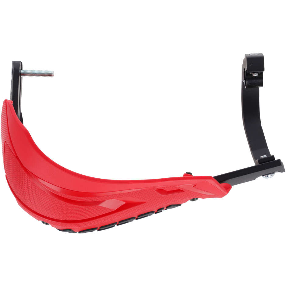 Acerbis ADV TYPE M Handschützer für VOGE Valico 300 RALLY (2024-2025) und andere Modelle (Rot/Schwarz)