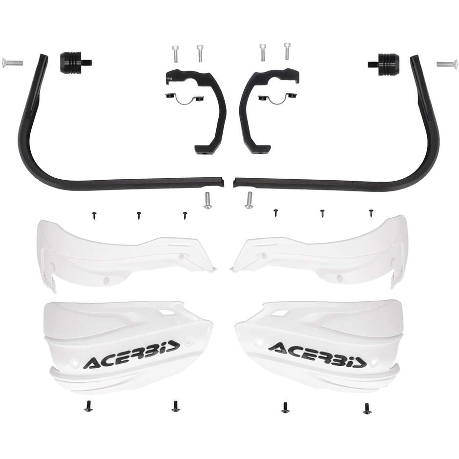 Acerbis ADV TYPE N Handschützer für KOVE 510 X / 800 X-Pro (2024-2026) (Weiß/Schwarz)