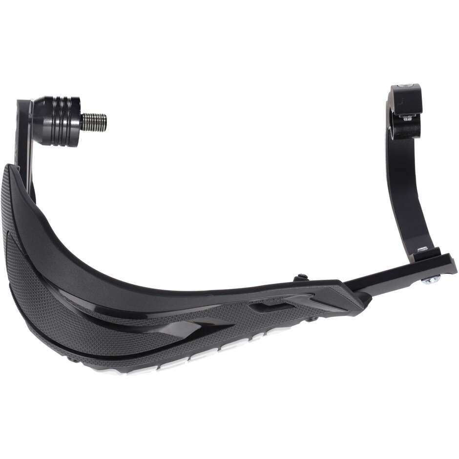 Acerbis ADV TYPE O Handguards for SUZUKI DR-Z4S / DR-Z4SM (2025-2026) (Black/White)