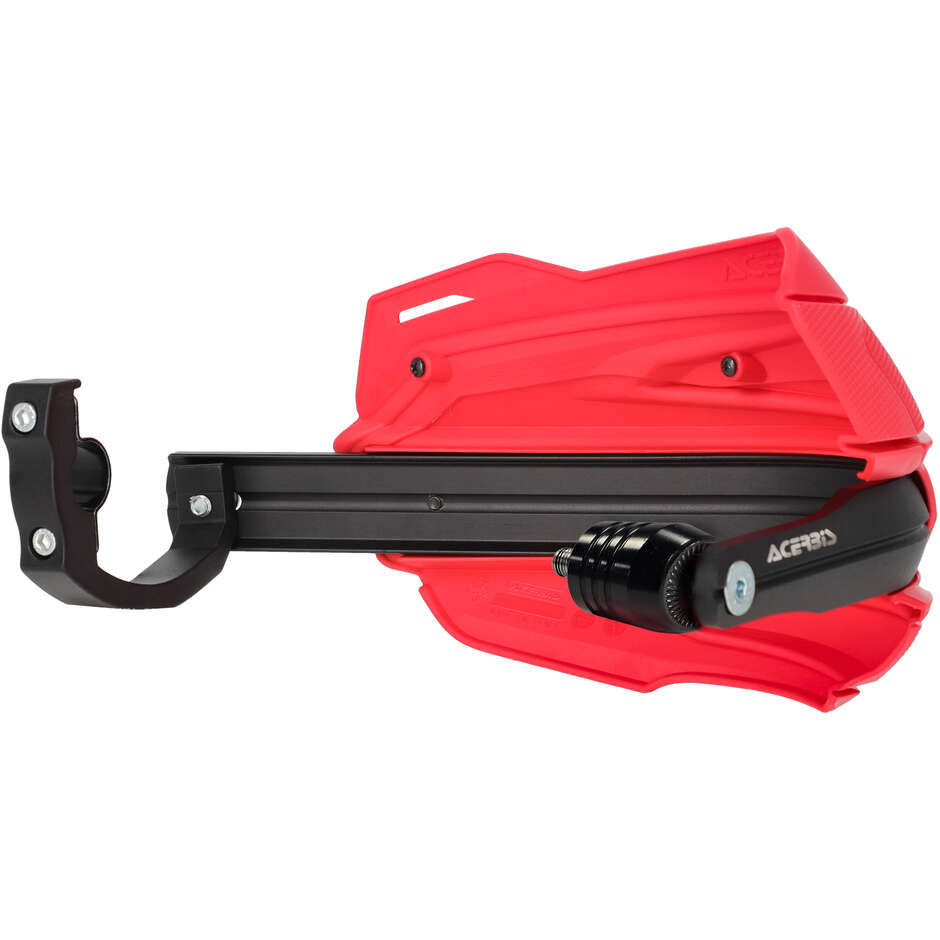 Acerbis ADV TYPE O Handschützer für SUZUKI DR-Z4S / DR-Z4SM (2025-2026) (Rot/Schwarz)