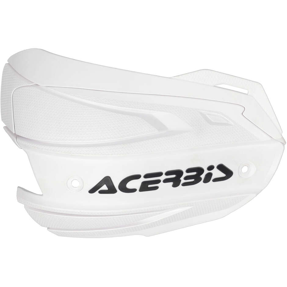 Acerbis ADV TYPE P Handguards for CFMOTO 450 MT (2024-2026) and other models (White/Black)