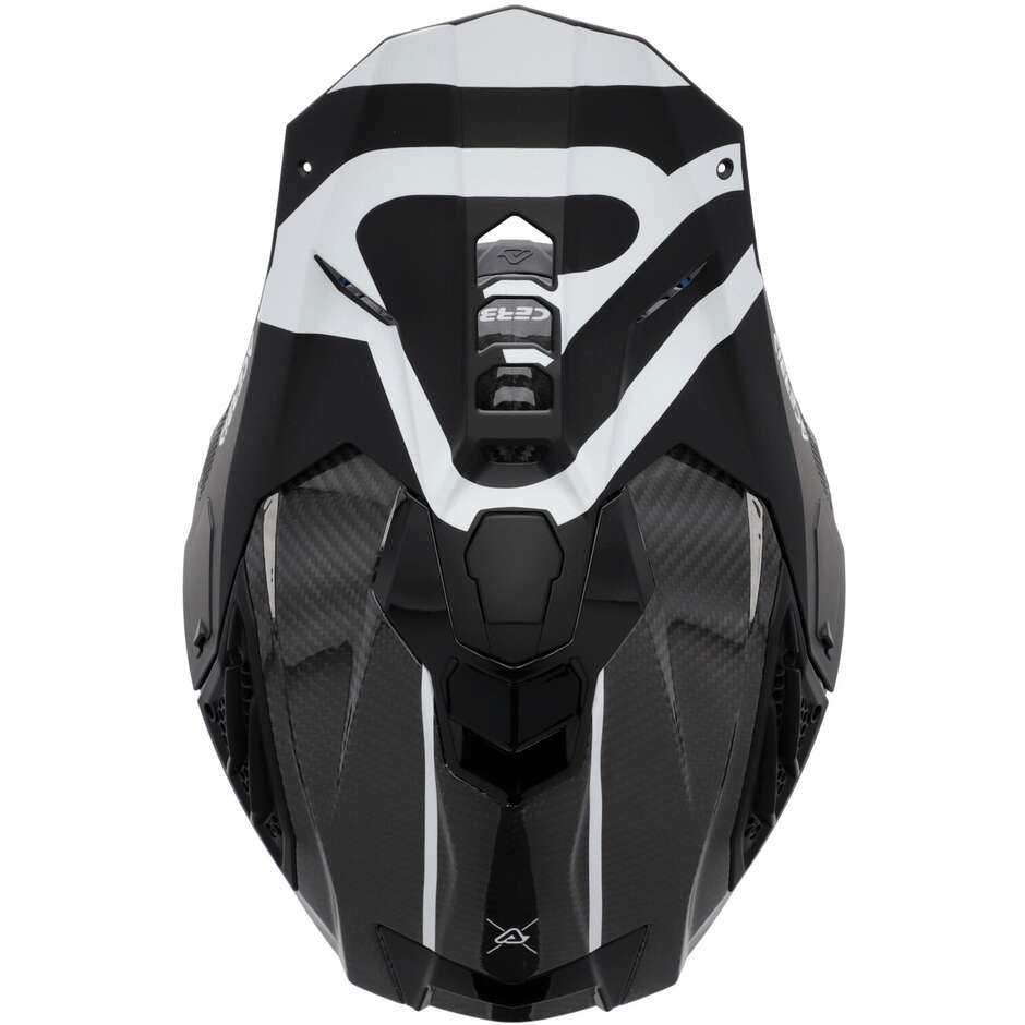Acerbis AIRSTRIKE-C Motocross Enduro Helmet Black White