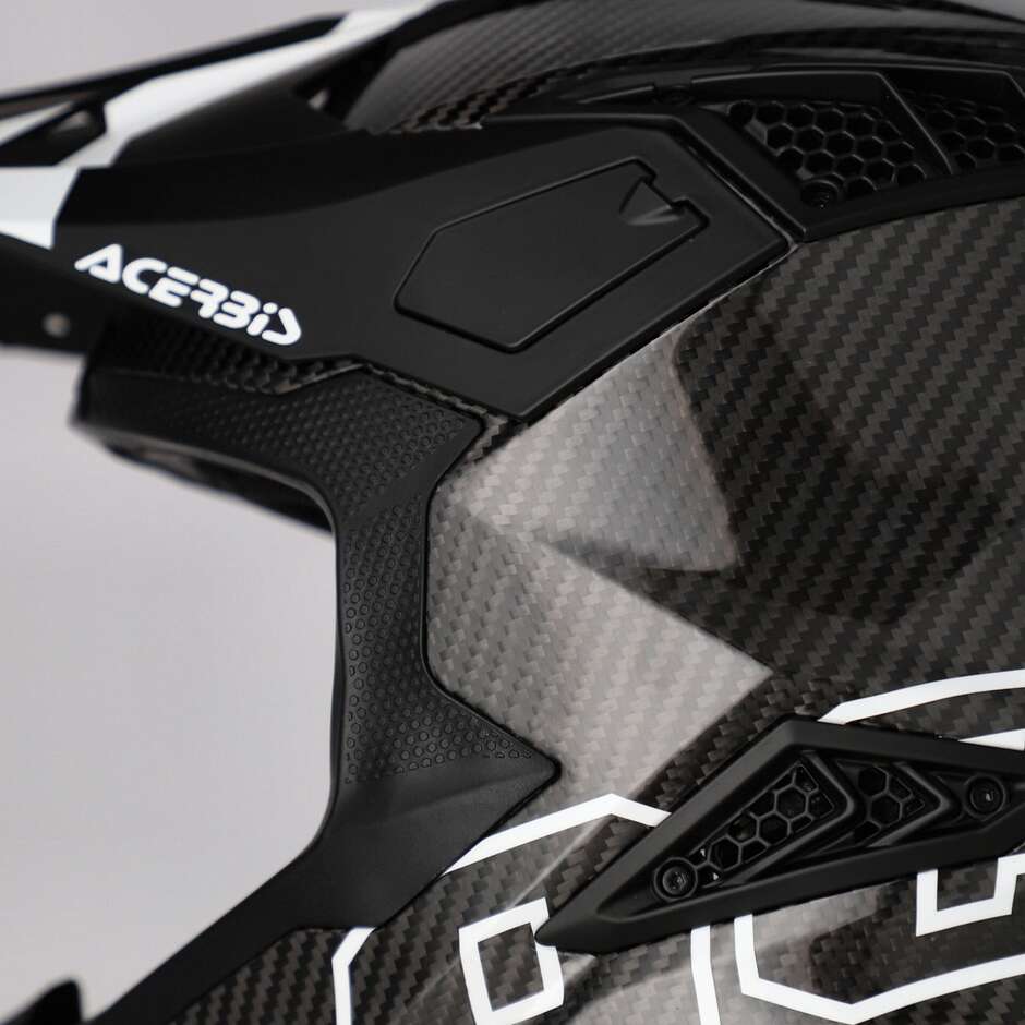 Acerbis AIRSTRIKE-C Motocross Enduro Helmet Black White