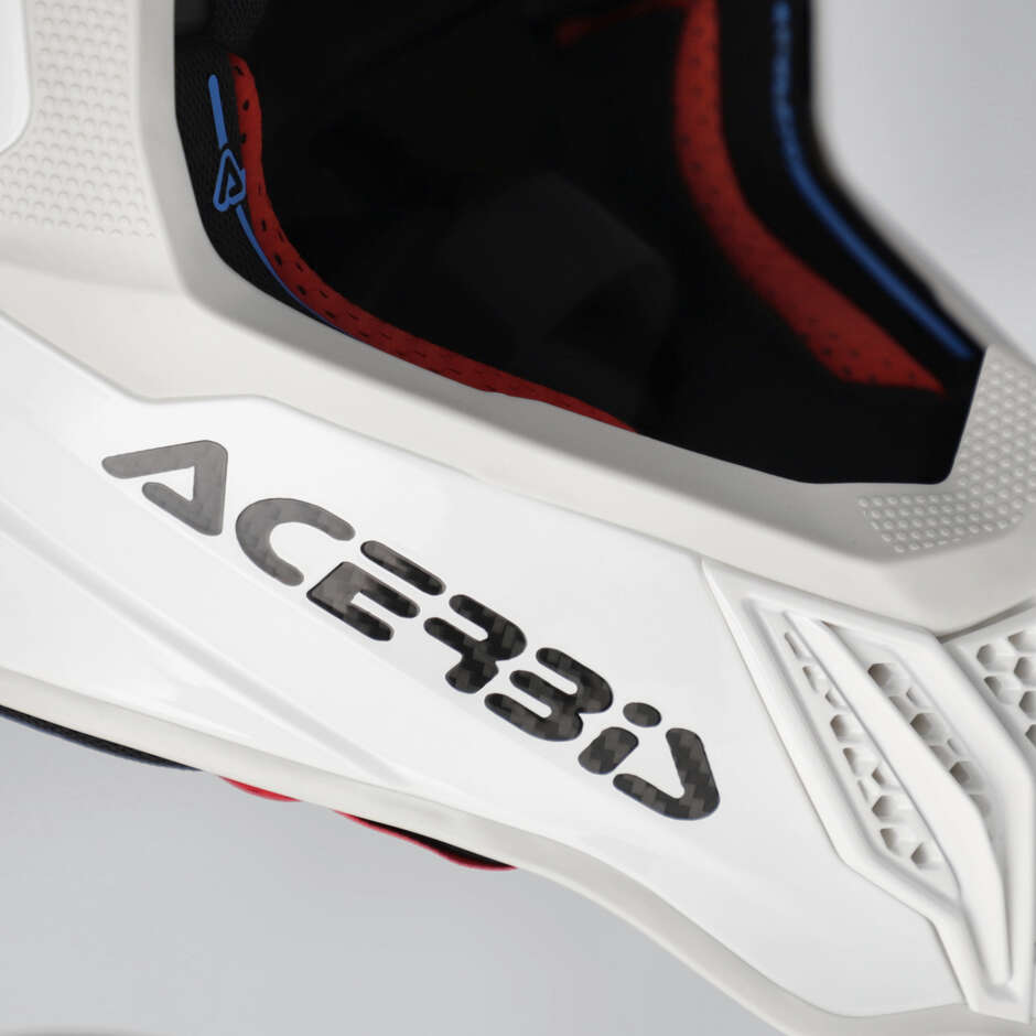 ACERBIS AIRSTRIKE FIM RACING #2 HELM Weiß