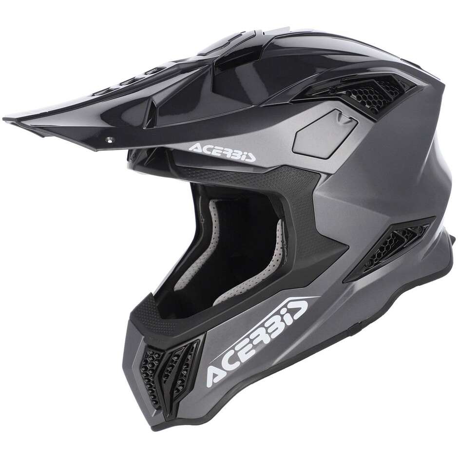 Acerbis AIRSTRIKE-X Grauer Cross-Enduro-Motorradhelm