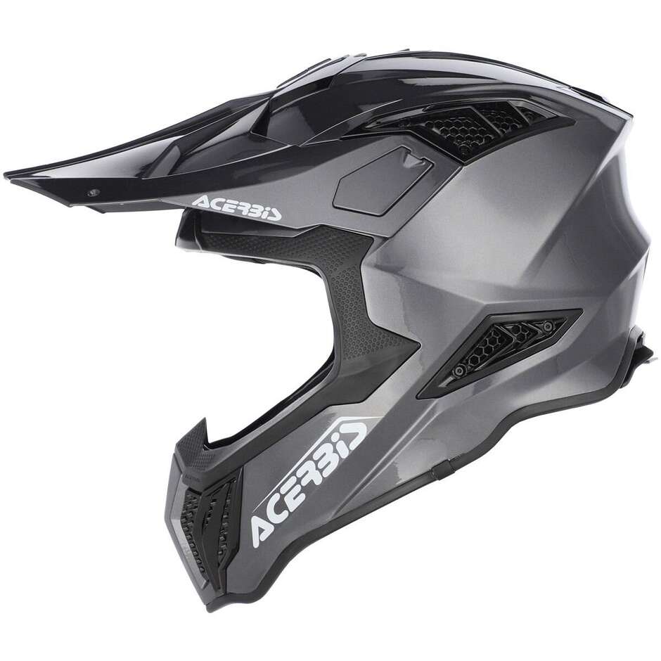 Acerbis AIRSTRIKE-X Grauer Cross-Enduro-Motorradhelm