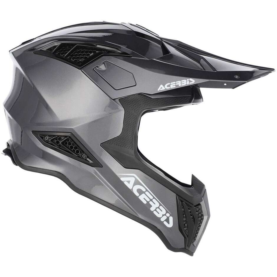 Acerbis AIRSTRIKE-X Grauer Cross-Enduro-Motorradhelm
