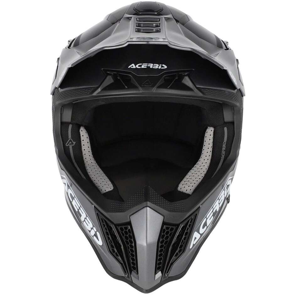 Acerbis AIRSTRIKE-X Grauer Cross-Enduro-Motorradhelm