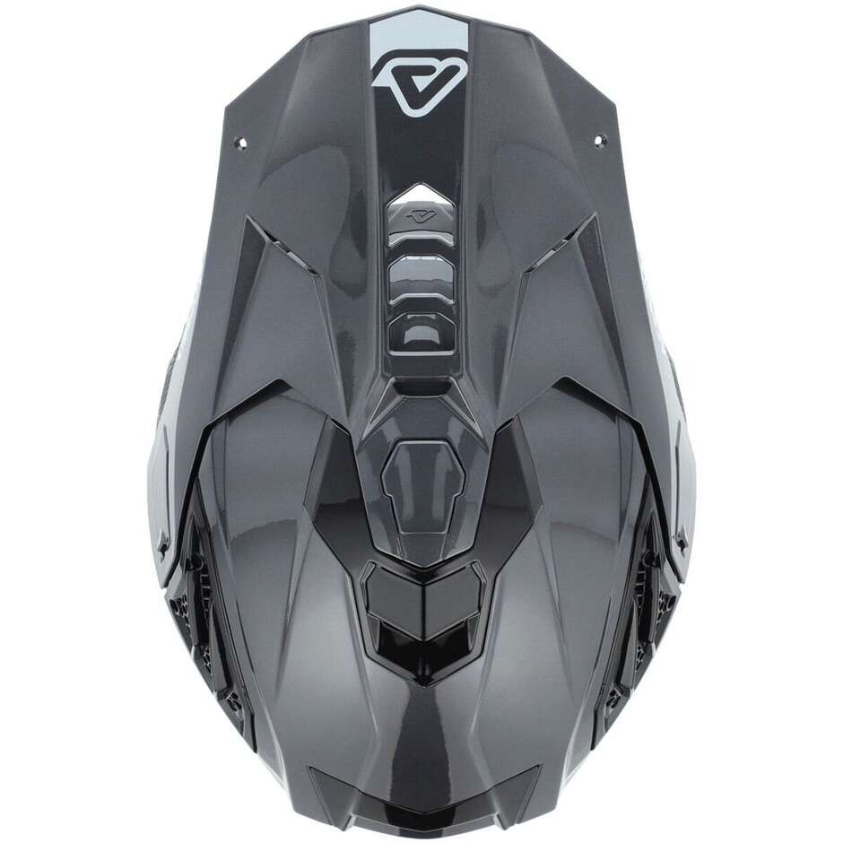 Acerbis AIRSTRIKE-X Grauer Cross-Enduro-Motorradhelm