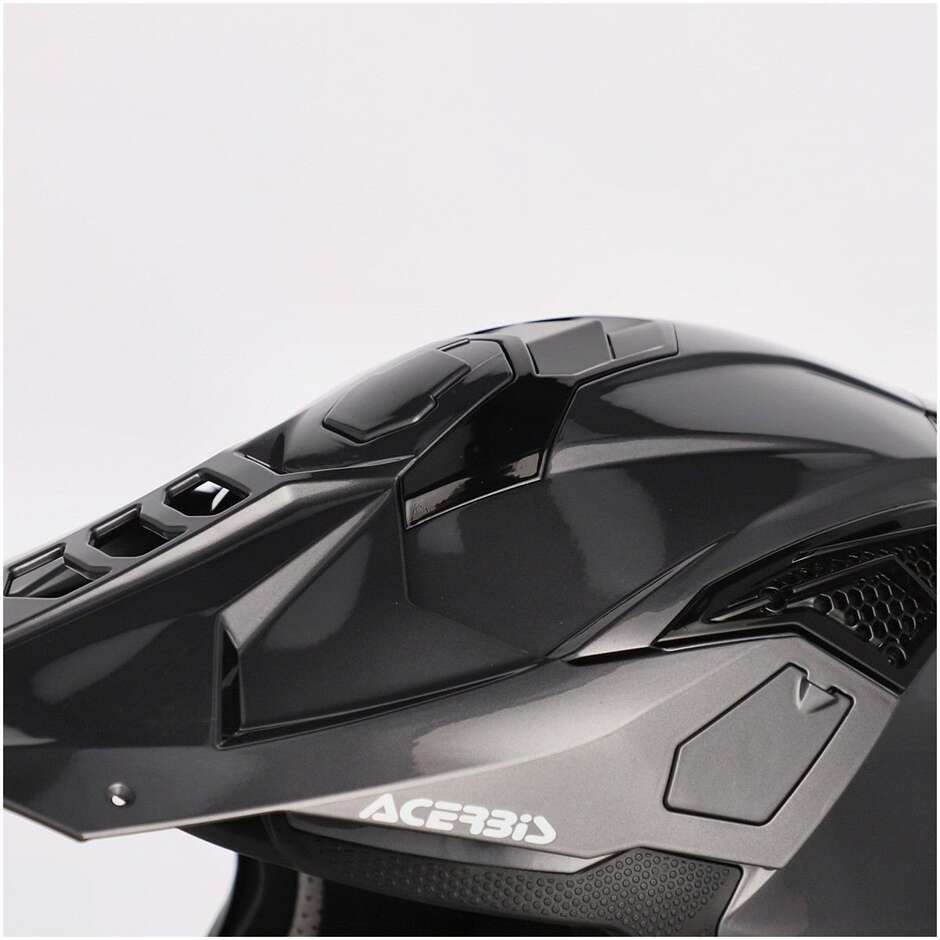 Acerbis AIRSTRIKE-X Grauer Cross-Enduro-Motorradhelm