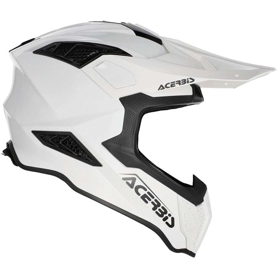 Acerbis AIRSTRIKE-X White Cross Enduro Motorcycle Helmet