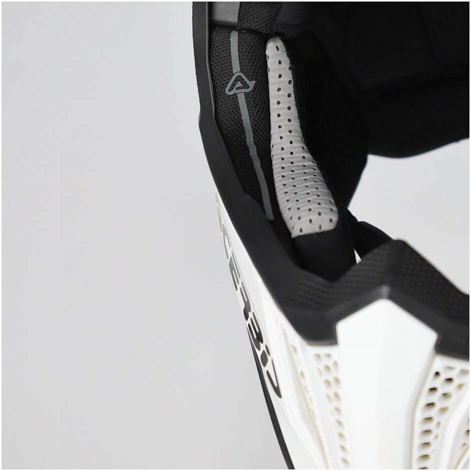 Acerbis AIRSTRIKE-X White Cross Enduro Motorcycle Helmet