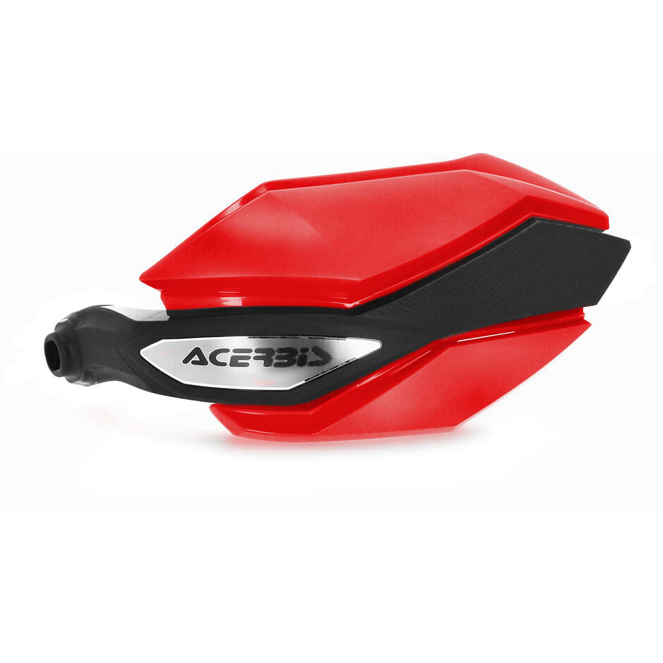 ACERBIS ARGON Motorcycle Handguards Red Black