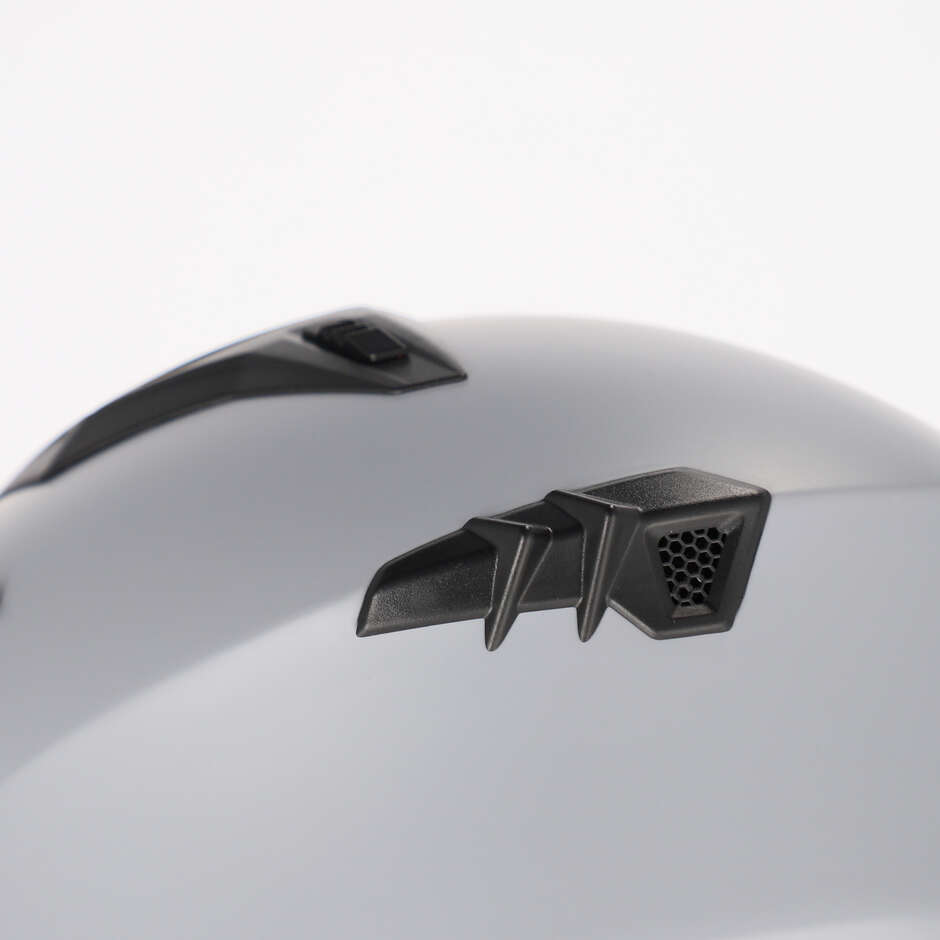 Acerbis Aria 2206 Jet Motorcycle Helmet Light Grey