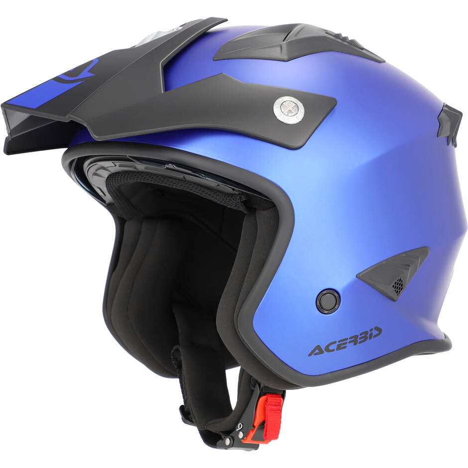 Acerbis ARIA 2206 Jet Motorcycle Helmet Metallic Blue