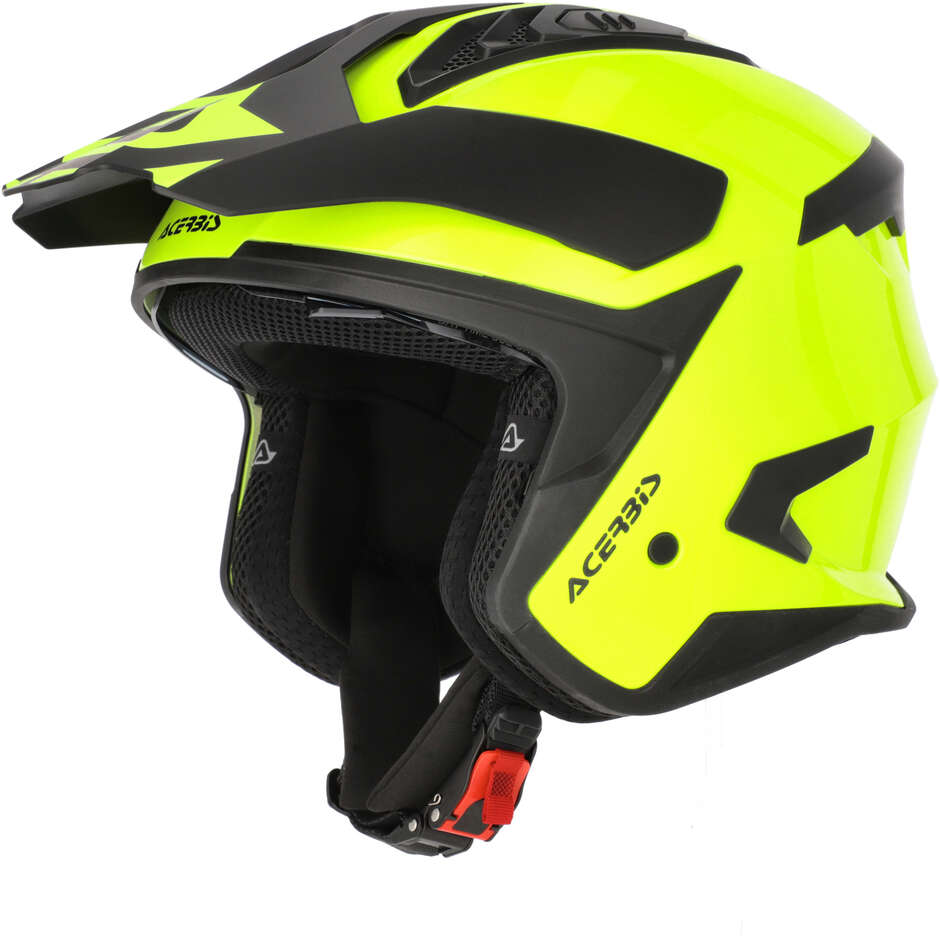 Acerbis ARIA EVO Jet Motorradhelm, Fluo Gelb