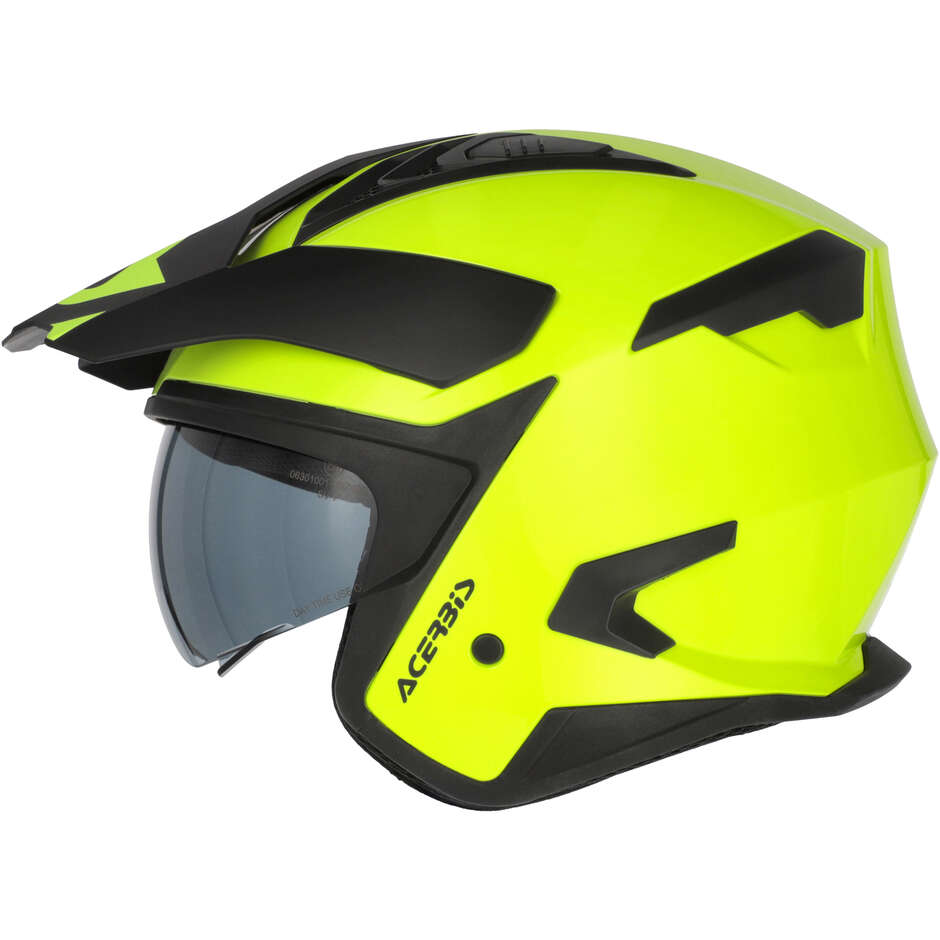 Acerbis ARIA EVO Jet Motorradhelm, Fluo Gelb