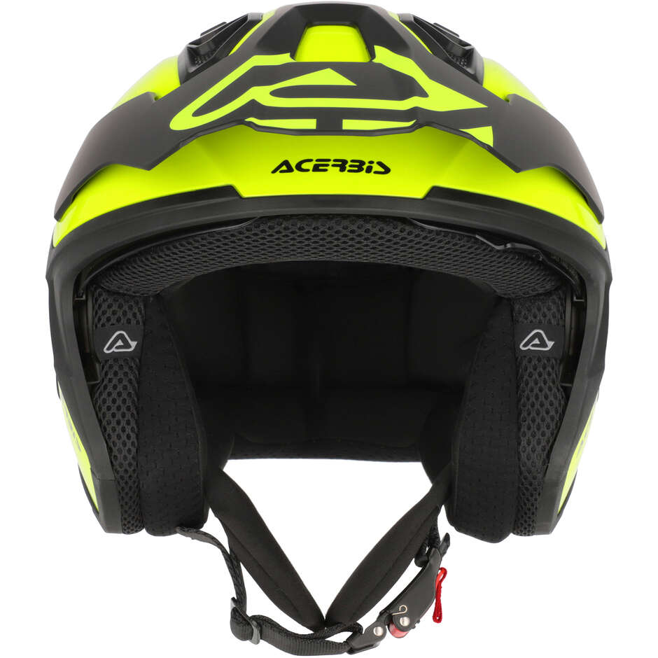 Acerbis ARIA EVO Jet Motorradhelm, Fluo Gelb