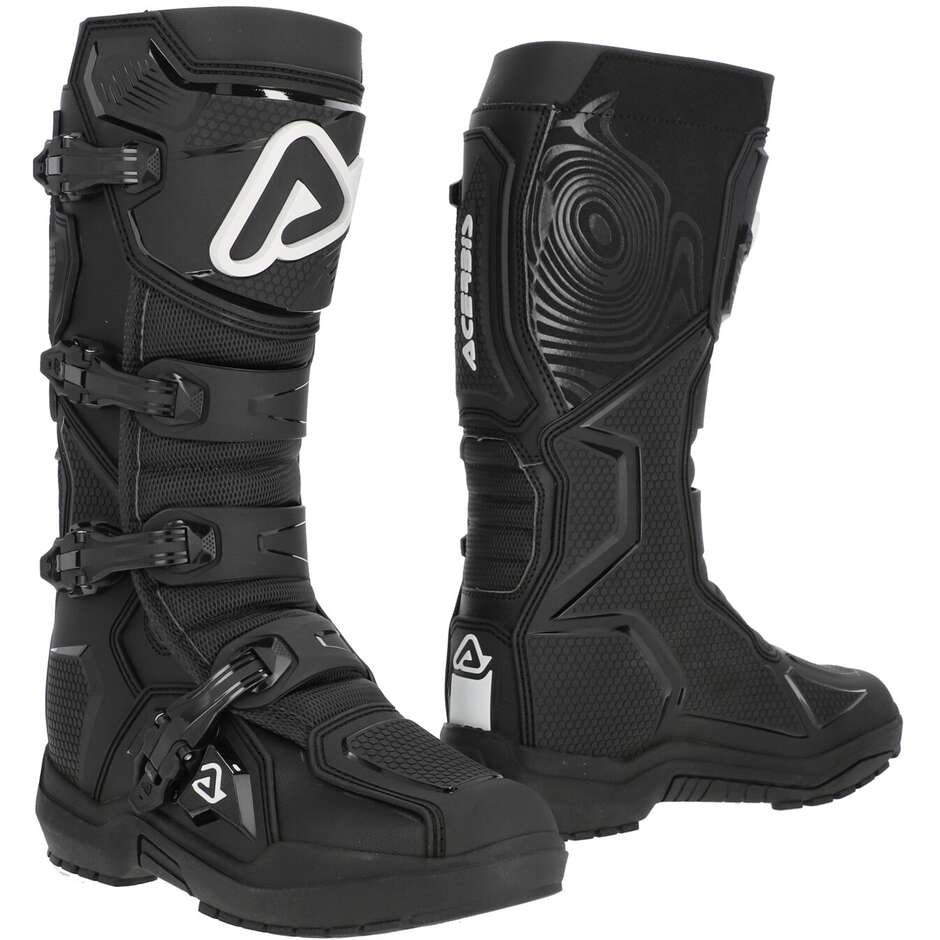 ACERBIS ARTIGLIO Motocross Enduro Boot Black White