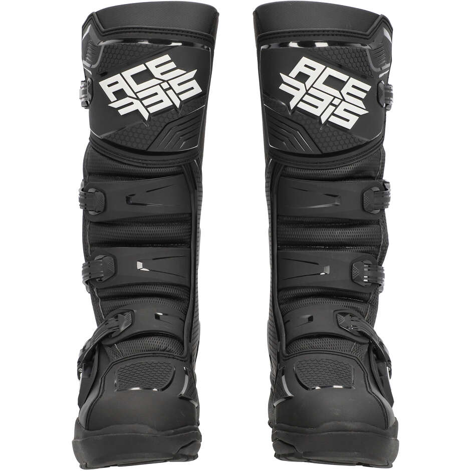 Acerbis ARTIGLIO Wasserdichte Motocross-Enduro-Stiefel Schwarz
