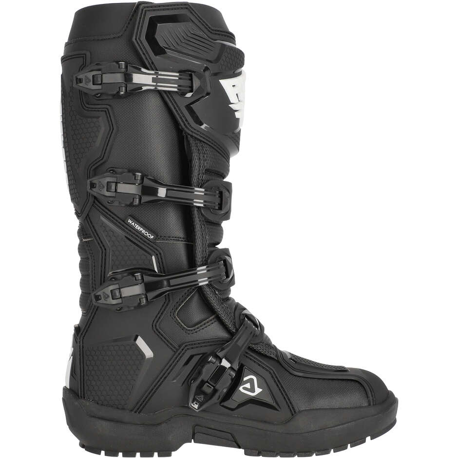 Acerbis ARTIGLIO Wasserdichte Motocross-Enduro-Stiefel Schwarz