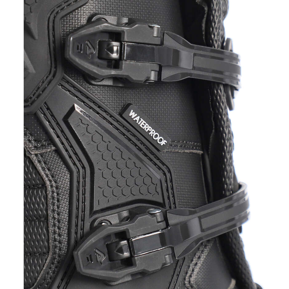 Acerbis ARTIGLIO Wasserdichte Motocross-Enduro-Stiefel Schwarz